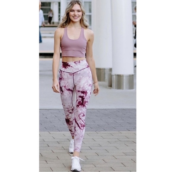 Balance Athletica Vitality Pink Tie Dye Intuition The OG Legging - Picture 3 of 14
